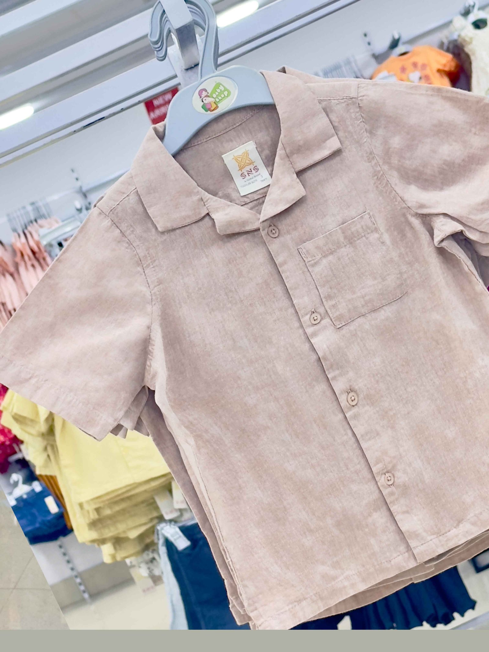 Boys Short Sleeve Shirt (3/6 M -6 Year) (110870)